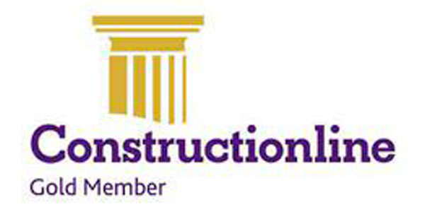 Constructionline - Gold Member logo accredited to Truecut Diamond Drilling Ltd